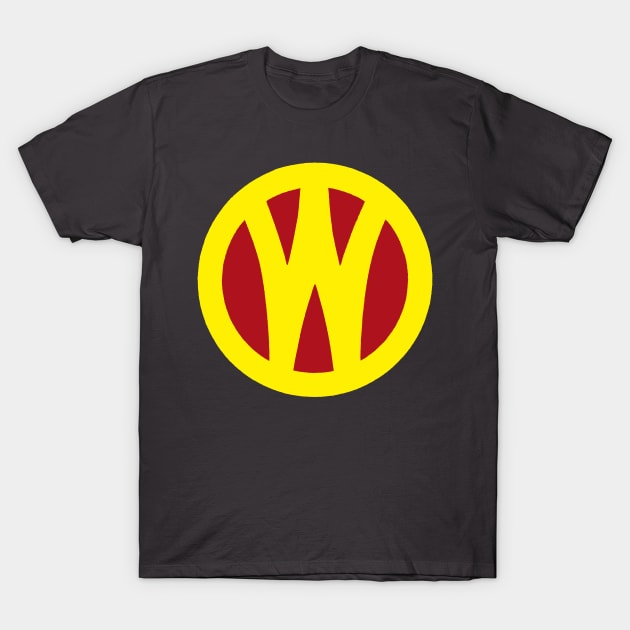 O&W Railroad NYO&W Railway Yellow & Red Logo T-Shirt by MatchbookGraphics